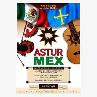 Fiesta Astur Mex en La Llariega