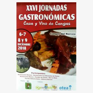 XXVI Jornadas gastronmicas de la caza y el vino en Cangas del Narcea 2018