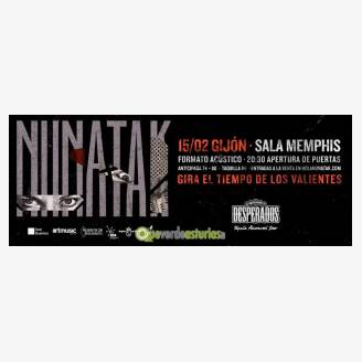 Nunatak en concierto en Gijn