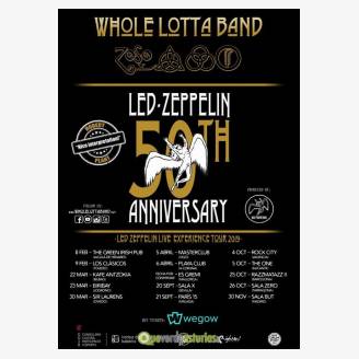 Whole Lotta Band en concierto en Oviedo - Led Zeppelin 50 Aniversario