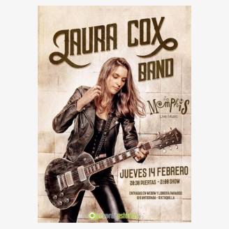 Laura Cox Band en concierto en Gijn