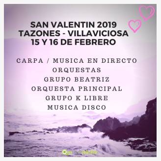 Fiestas de San Valentn 2019 en Tazones
