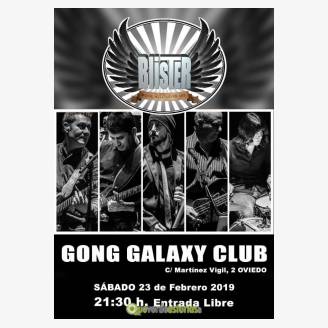 Blister en concierto en Gong Galaxy Club