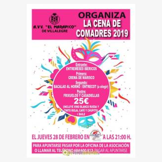 Cena de Comadres 2019 en Sidrera Yumay