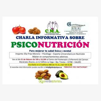 Charla informativa sobre nutricin en Trevas