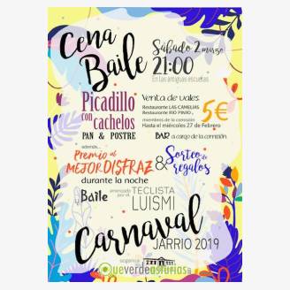 Cena baile de Carnaval 2019 en Jarrio