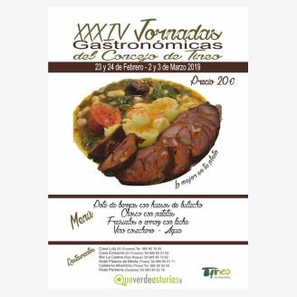 XXXIV Jornadas Gastronmicas del Concejo de Tineo 2019