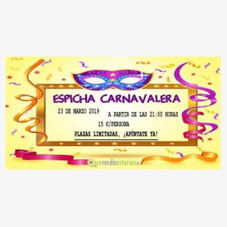 Espicha Carnavalera 2019 en el Centro Cultural Vistrimir