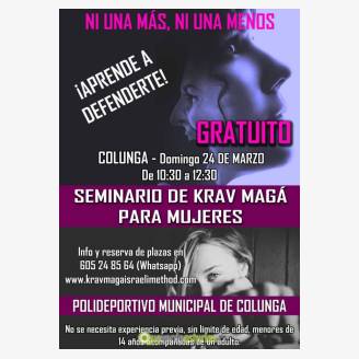 Seminario de Krav Mag para mujeres en Colunga