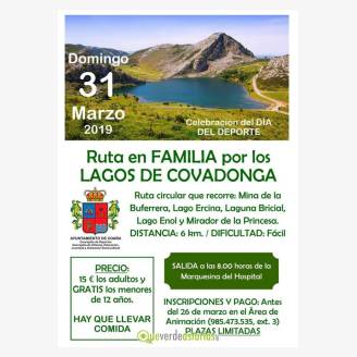 Ruta en familia por los lagos de Covadonga