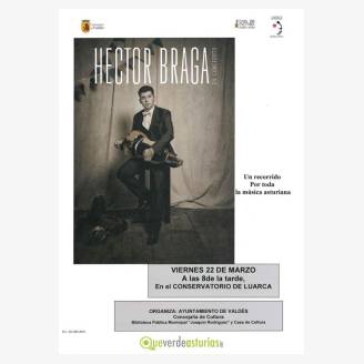Hctor Braga en concierto en Luarca