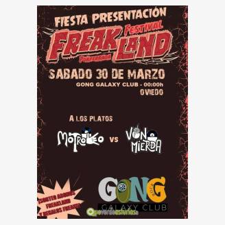 Fiesta Presentacin Freakland Festival 2019 en Oviedo