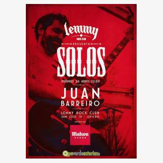 Juan Barreiro en los Solos del Lemmy