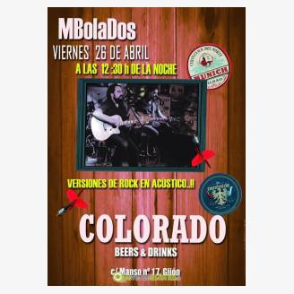 Mbolados en concierto en Colorado Beers & Drinks