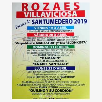 Fiestas de Santumedero Rozaes 2019
