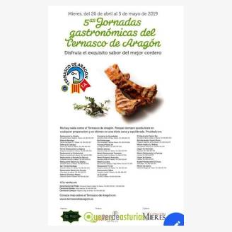 V Jornadas Gastronmicas del Ternasco de Aragn 2019 en Mieres