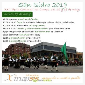 Fiestas de San Isidro 2019 en Piedrasblancas