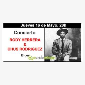 Rody Herrera y Chus Rodriguez en concierto en Golfo