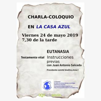 Charla-coloquio en la Casa Azul: Eutanasia