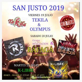Fiestas de San Justo 2019 en Villaviciosa
