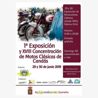 1 Exposicin y XVIII Concentracin de Motos Clsicas de Cands 2019