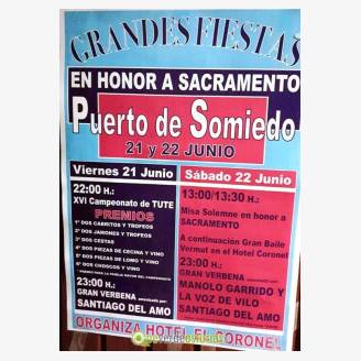 Fiestas en honor a Sacramento 2019 en Puerto de Somiedo