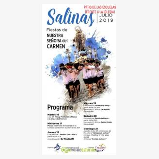Fiestas de Nuestra Seora del Carmen 2019 en Salinas
