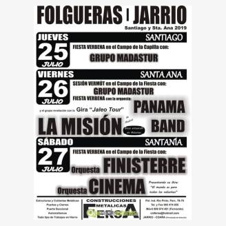 Fiestas de Santiago y Santa Ana 2019 en Folgueras - Jarrio