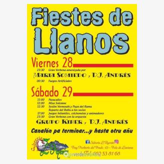 Fiestas de Llanos 2019