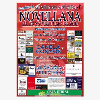 Fiestas de Santiago Apstol 2019 en Novellana