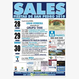 Fiestas de San Pedro 2019 en Sales
