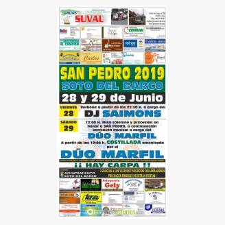 Fiestas de San Pedro 2019 en Soto del Barco