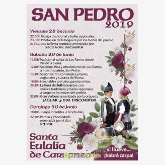 Fiestas de San Pedro 2019 en Santa Eulalia de Carranzo