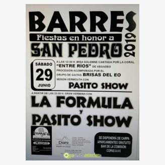 Fiesta de San Pedro 2019 en Barres