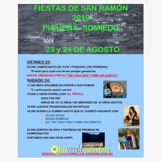 Fiestas de San Ramn 2019 en Pigea