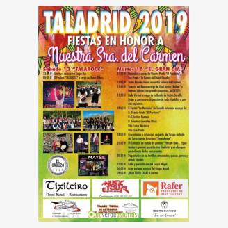 Fiestas de Nuestra Seora del Carmen Taladrid 2019