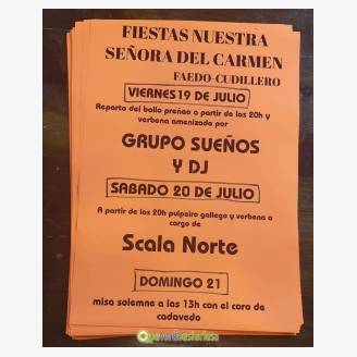 Fiestas de Nuestra Seora del Carmen 2019 en Faedo