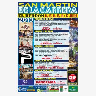 Fiestas de San Martn de la Carrera 2019 en El Berrn