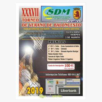 XXXVIII Torneo de Verano de Baloncesto - Luarca 2019