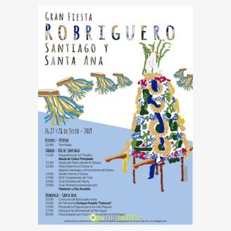 Fiestas de Santiago y Santa Ana Robriguero 2019