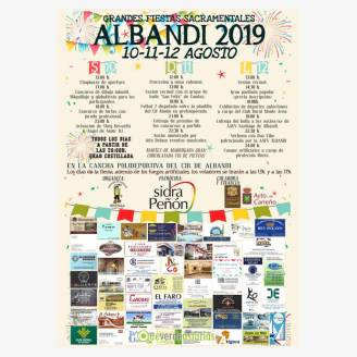 Fiestas Sacramentales de Albandi 2019