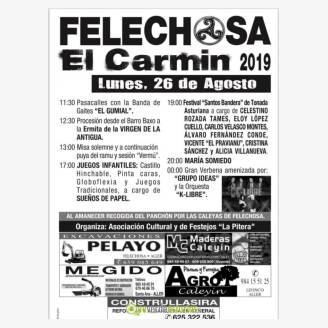 El Carmn 2019 en Felechosa