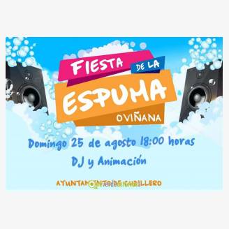 Fiesta de la Espuma en Oviana