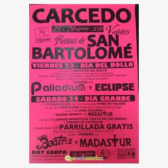 Fiestas de San Bartolom Carcedo 2019