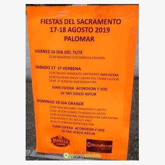 Fiestas del Sacramento 2019 en Palomar