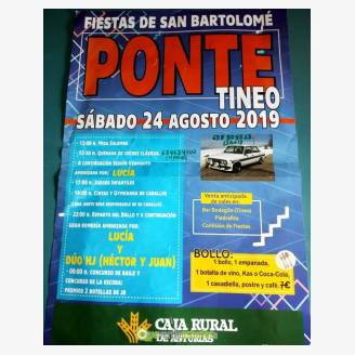 Fiesta de San Bartolom 2019 en Ponte