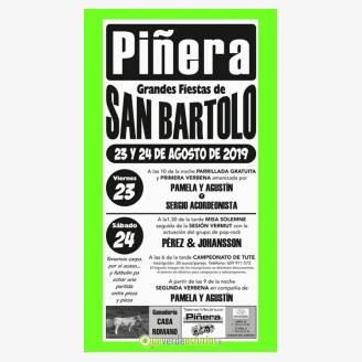 Fiestas de San Bartolo 2019 en Piera
