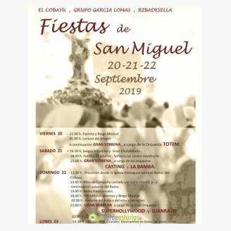 Fiestas de San Miguel 2019 en El Cobayu