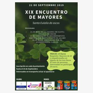 XIX Encuentro de Mayores 2019 en Santa Eulalia de Oscos