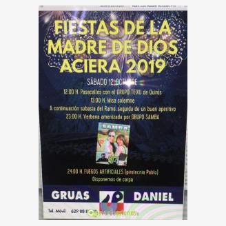 Fiestas de la Madre de Dios 2019 en Aciera